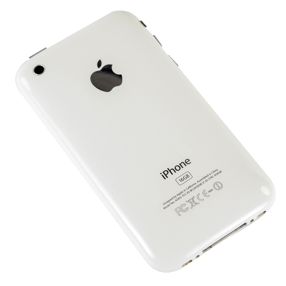 iPhone 3GS weiß Rückseite