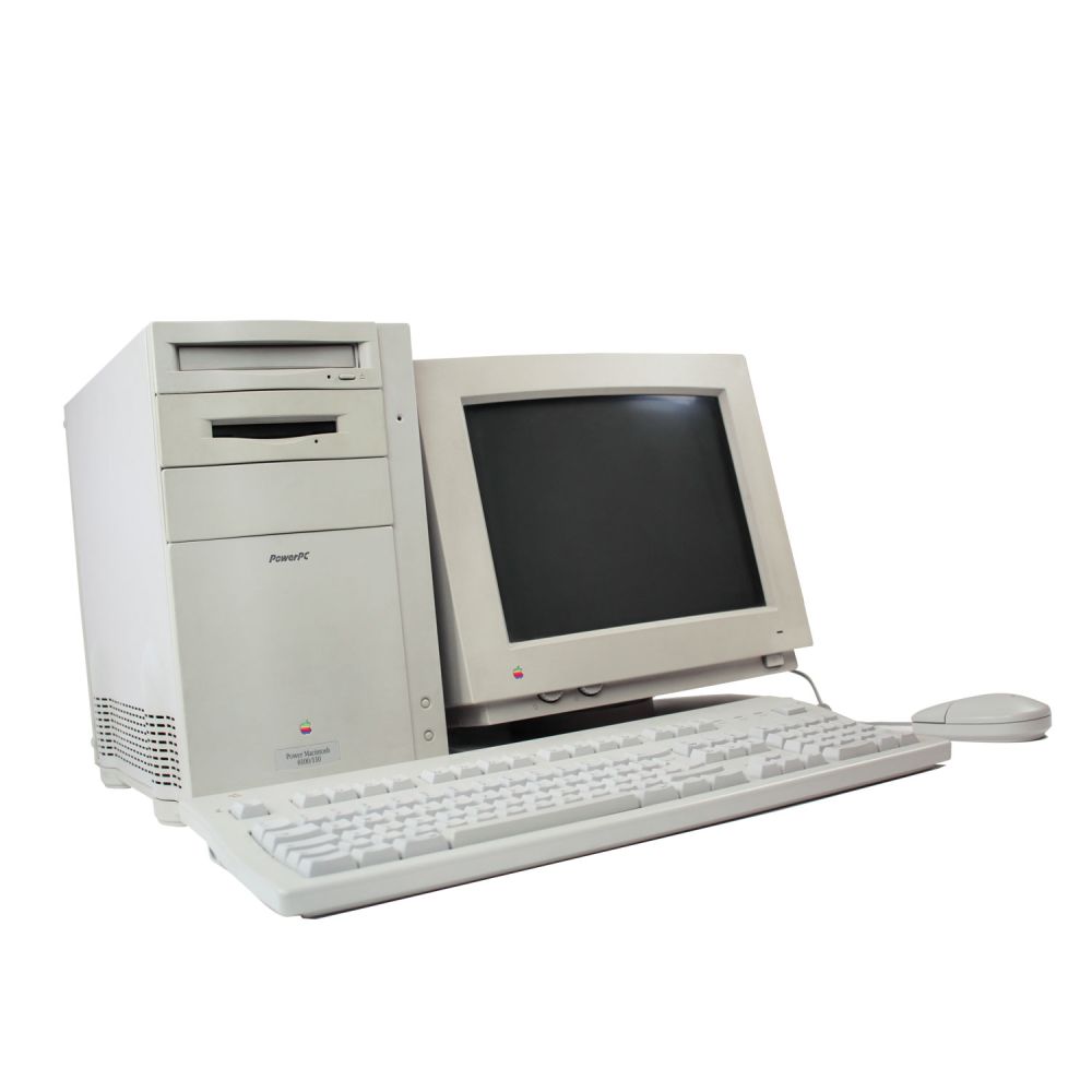 Macintosh Color Display mit Rechner und Tastatur