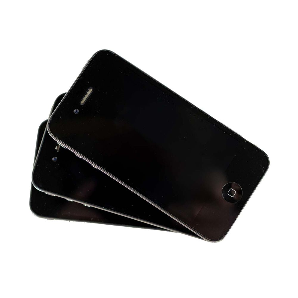 Drei iPhone 4  aufgefächert