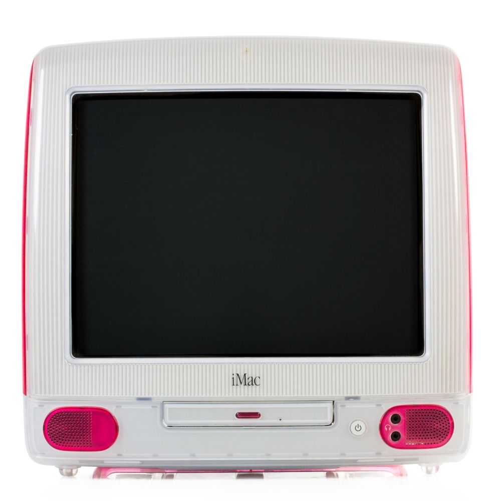 iMac G3 pink von vorne
