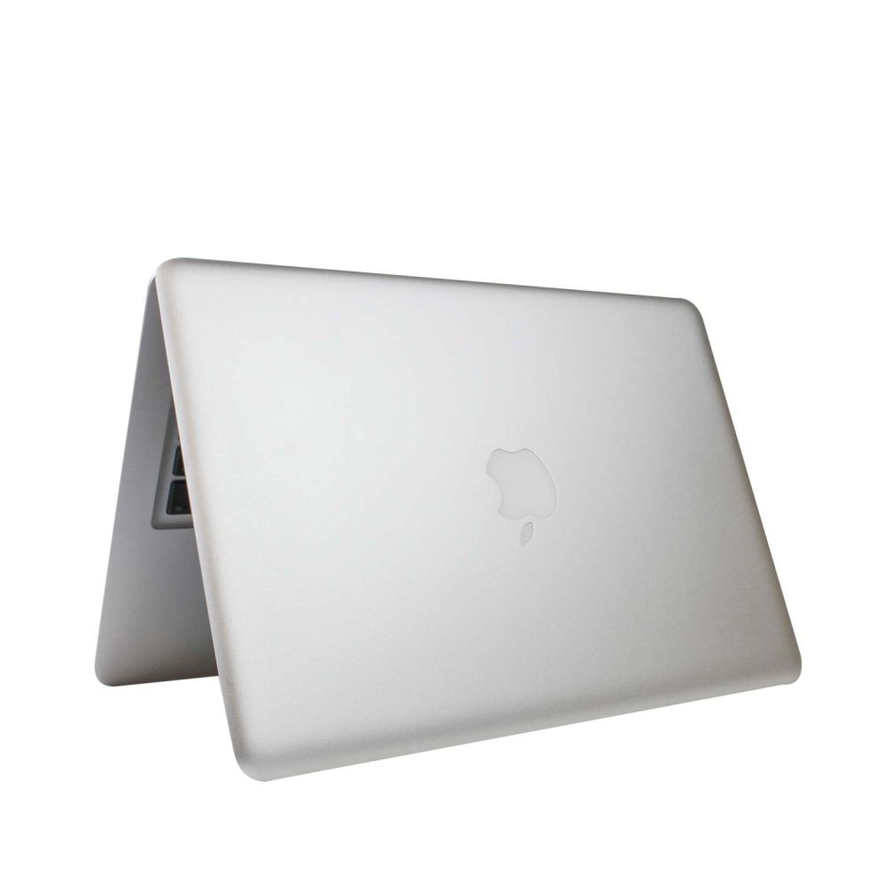 MacBook Air auf den Kopf gestellt in A-Form