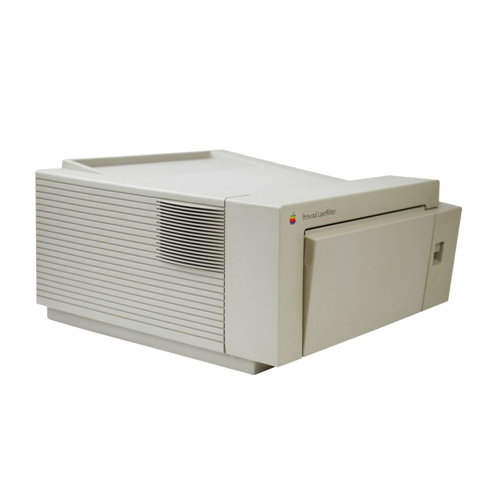 Personal LaserWriter schräg