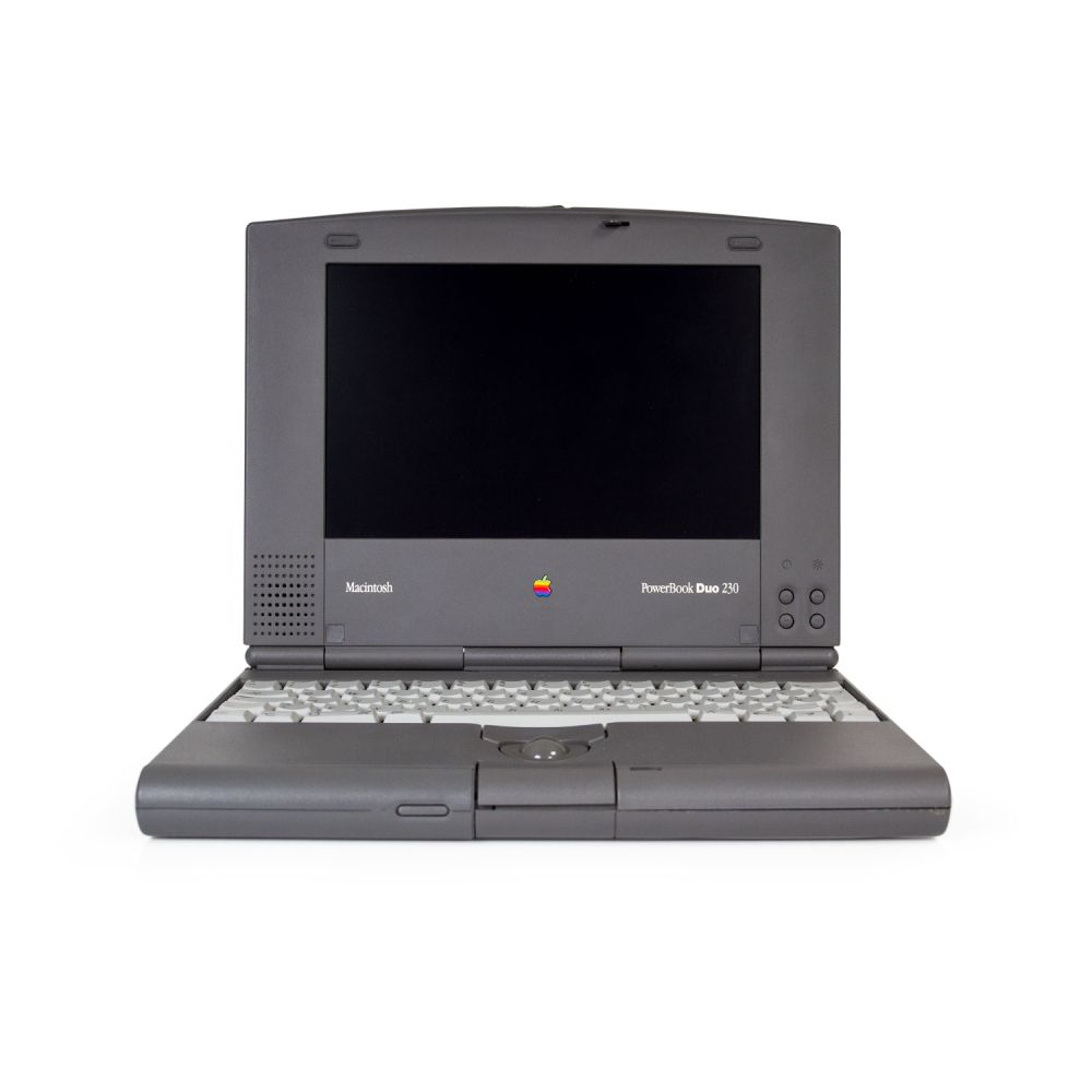 PowerBook Duo 230 aufgeklappt